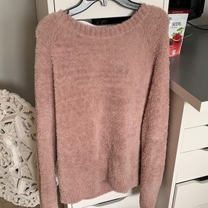 pacsun LA hearts oversized teddy sweater